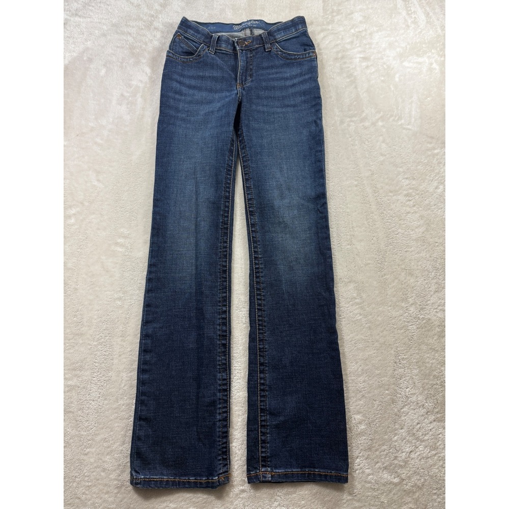 Women’s Wrangler Willow Bootcut Blue Jeans 3x34 Meas: 27x33